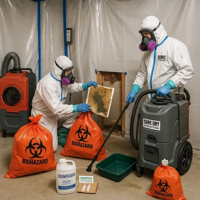Contaminated Water Handling Protocols process in Elysburg, PA
